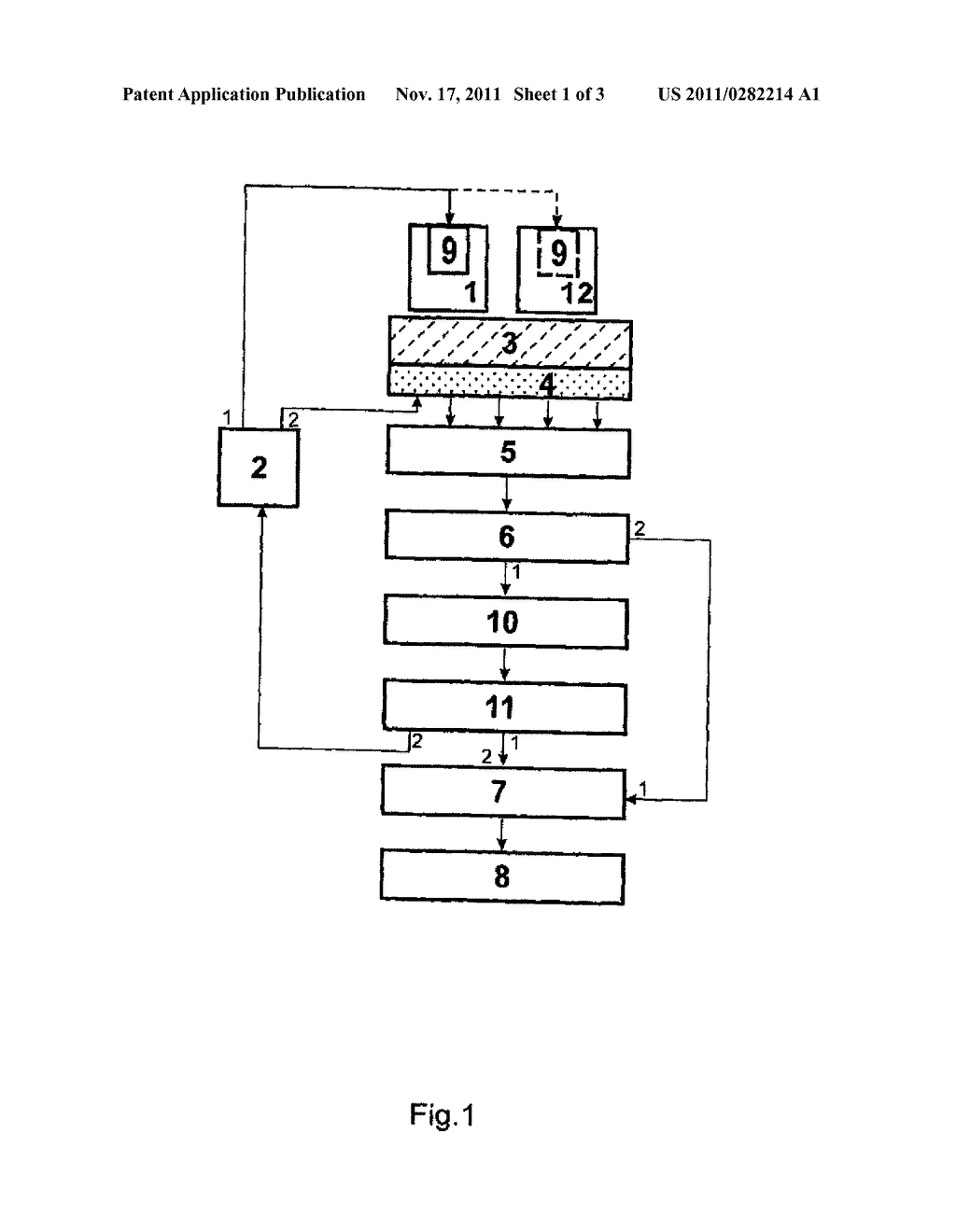 Method for Determining the Condition of a Biological Object and Device for     Making Same - diagram, schematic, and image 02