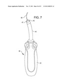 Methods and Systems for Delivery of Acoustic Energy to Tissue Surfaces,     Cavities and Obstructed Passages such as Intranasal Ostia diagram and image