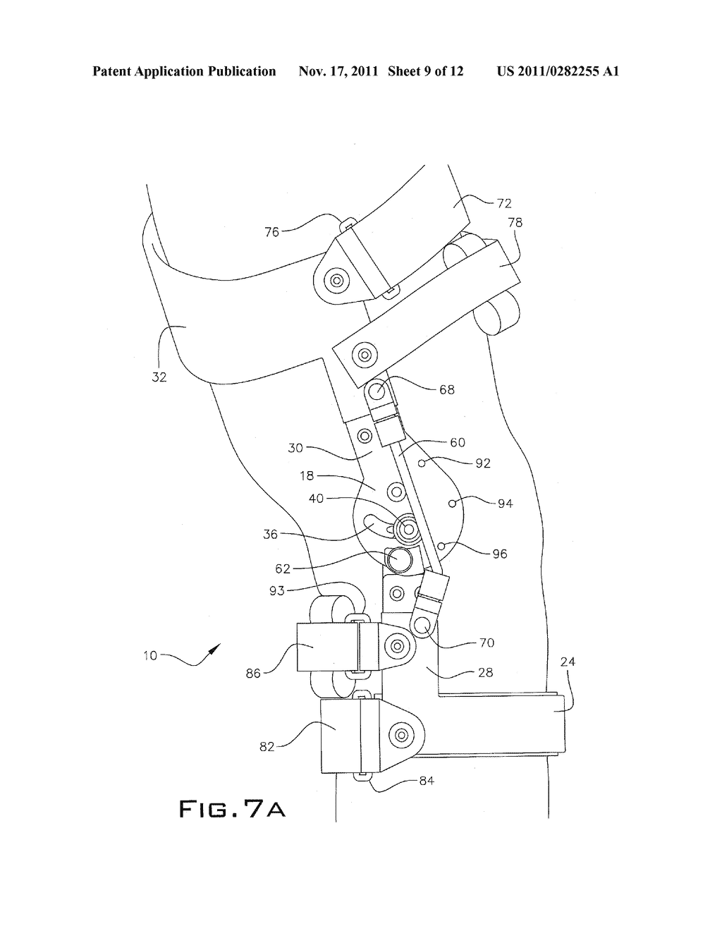 KNEE ORTHOSIS SWING ASSIST MECHANISM - diagram, schematic, and image 10