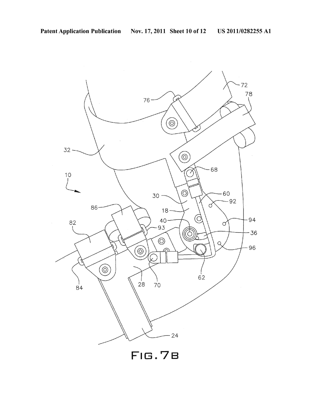 KNEE ORTHOSIS SWING ASSIST MECHANISM - diagram, schematic, and image 11