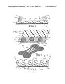 INTRAVENOUS SECUREMENT DEVICE WITH ADHESIVELY INTERCONNECTED ANCHORING     COMPONENT AND PERMEABLE ADHESIVE STRIP diagram and image