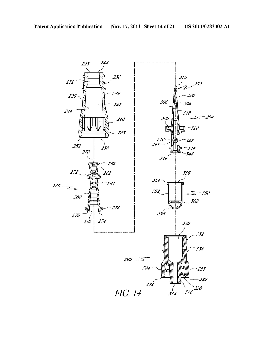 MEDICAL CONNECTORS AND METHODS OF USE - diagram, schematic, and image 15