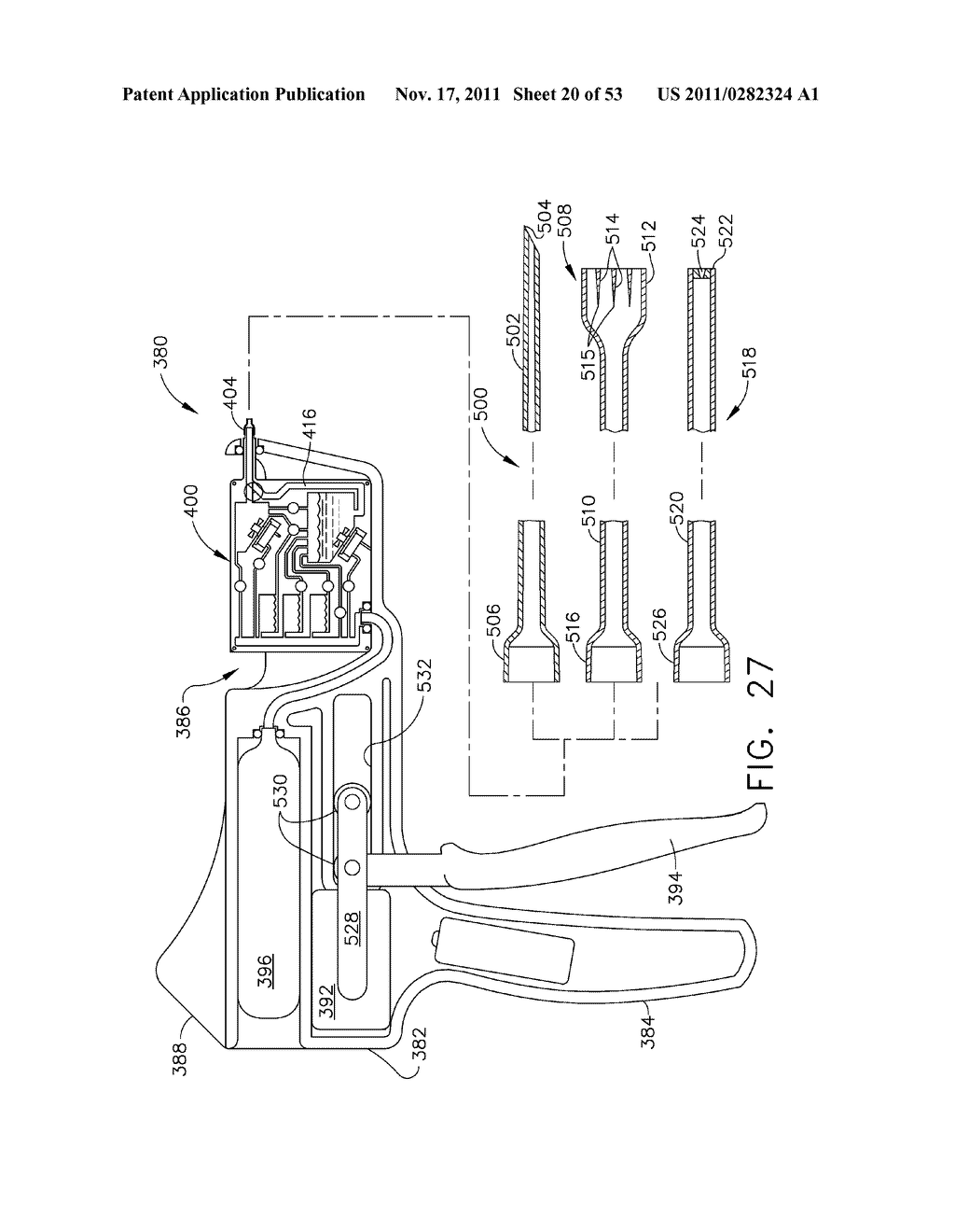 Multi-Chamber Therapeutic Cell Applicator Instrument - diagram, schematic, and image 21