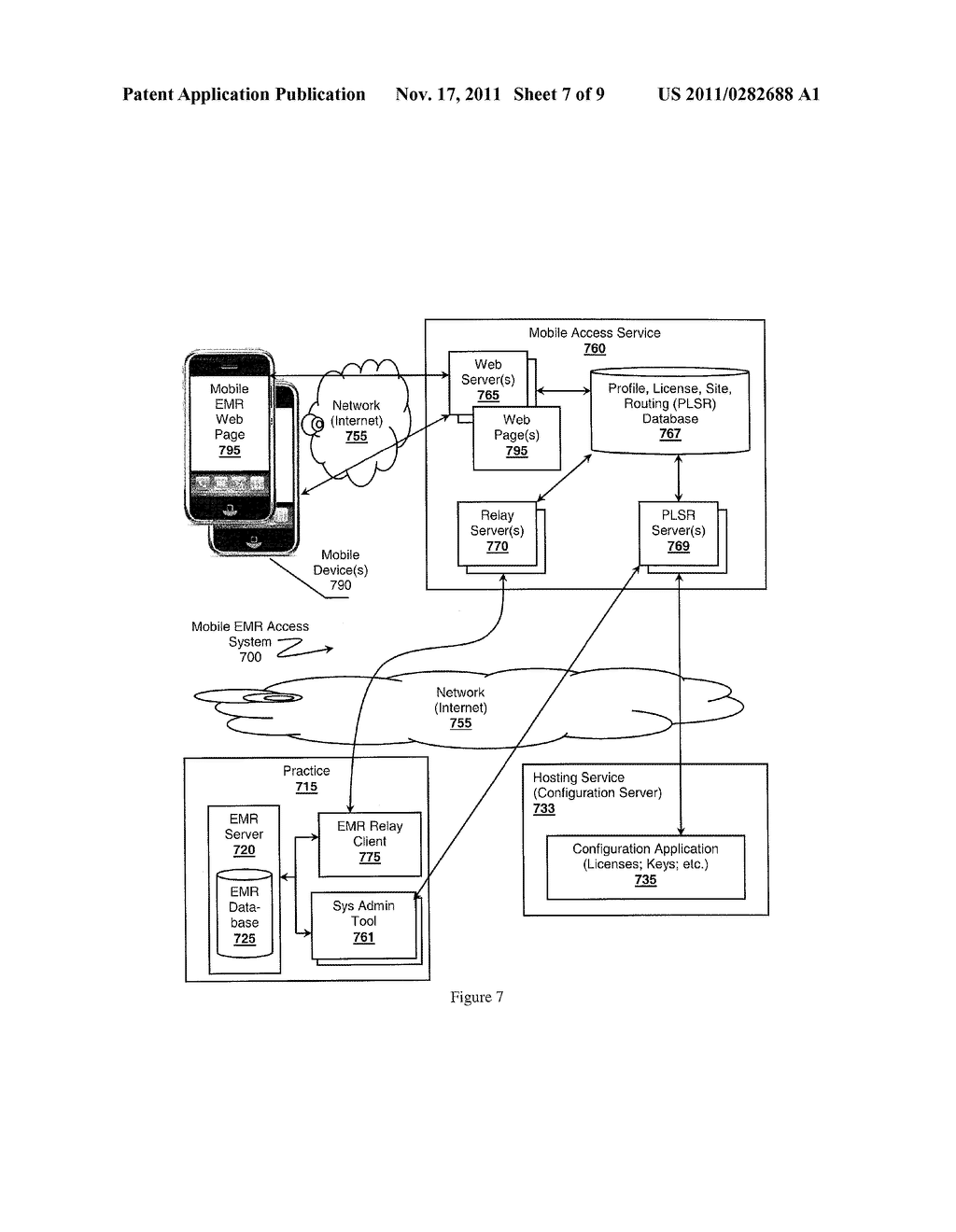 Electronic Medical Record Distribution, Systems and Methods - diagram, schematic, and image 08