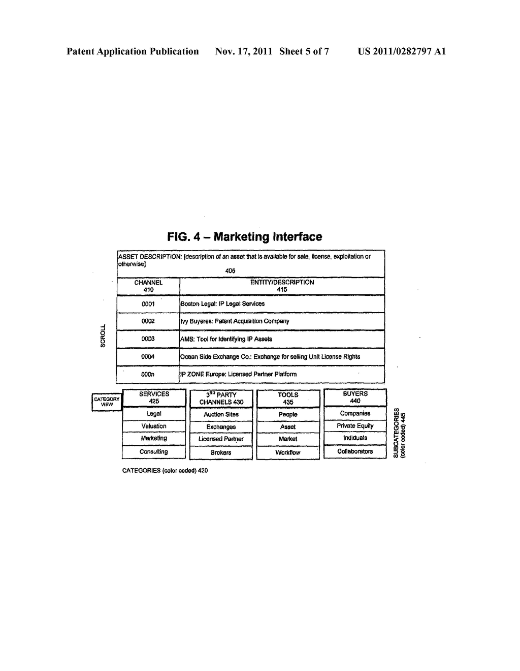 SYSTEM AND METHOD FOR ENABLING CHANNEL COMMUNITY RATINGS IN AN IP     MARKETPLACE - diagram, schematic, and image 06