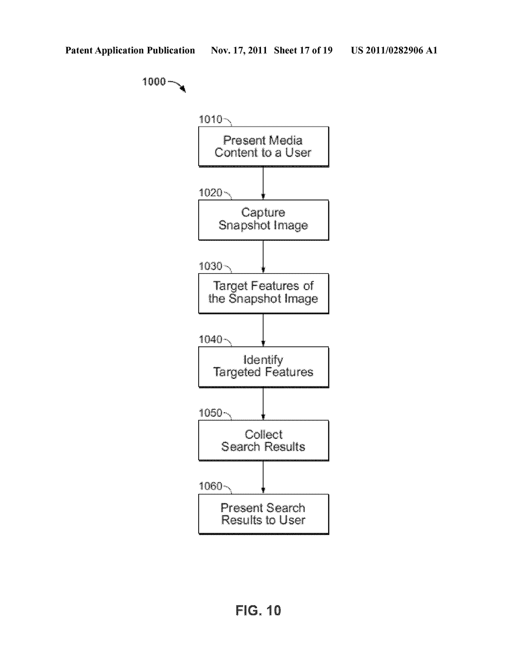 SYSTEMS AND METHODS FOR PERFORMING A SEARCH BASED ON A MEDIA CONTENT     SNAPSHOT IMAGE - diagram, schematic, and image 18