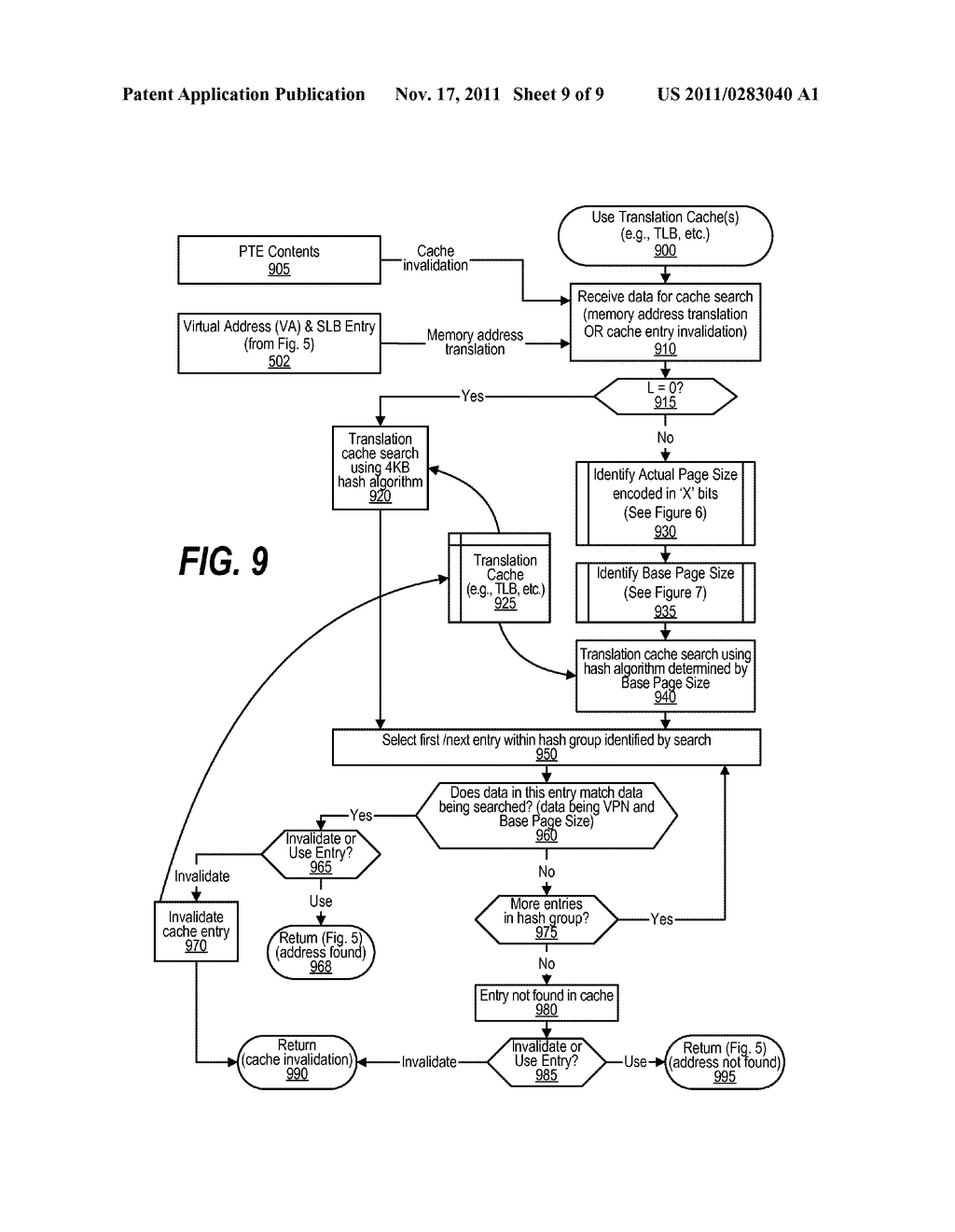 Multiple Page Size Segment Encoding - diagram, schematic, and image 10