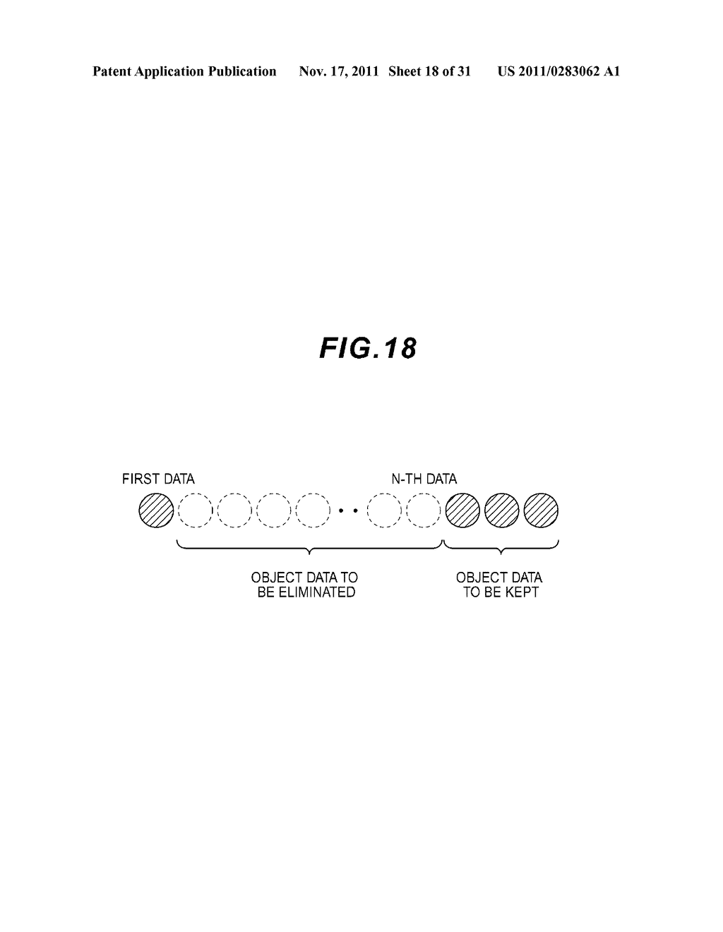 STORAGE APPARATUS AND DATA RETAINING METHOD FOR STORAGE APPARATUS - diagram, schematic, and image 19