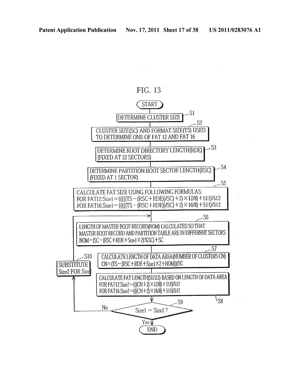 SEMICONDUCTOR MEMORY CARD ACCESS APPARATUS, A COMPUTER-READABLE RECORDING     MEDIUM, AN INITIALIZATION METHOD, AND A SEMICONDUCTOR MEMORY CARD - diagram, schematic, and image 18