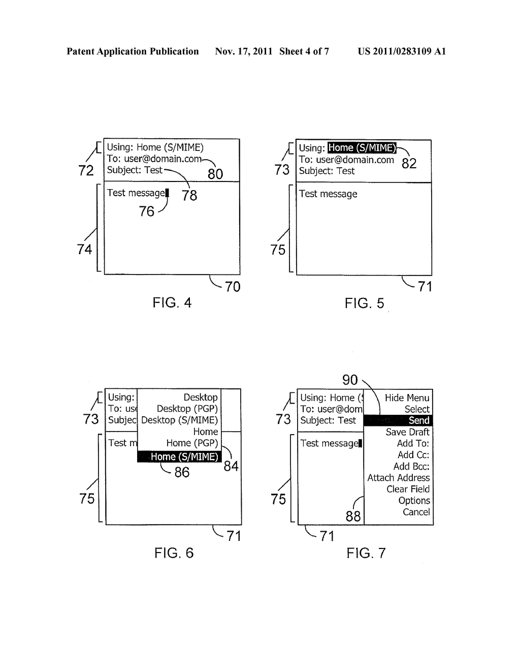 SYSTEM AND METHOD FOR SELECTING MESSAGING SETTINGS ON A MESSAGING CLIENT - diagram, schematic, and image 05