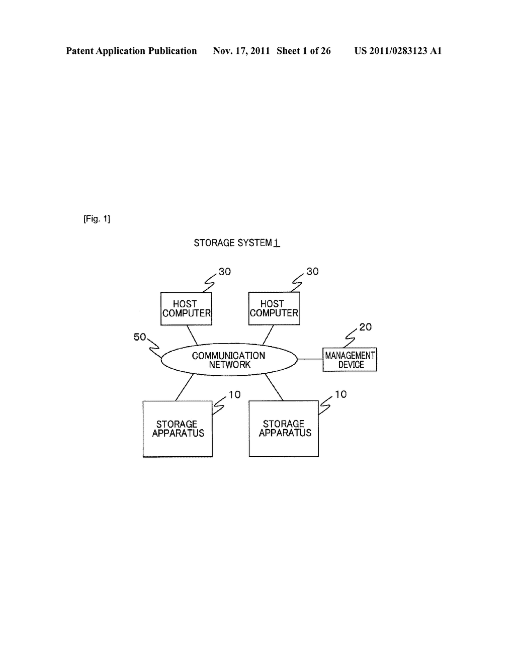 STORAGE APPARATUS AND CONTROL METHOD OF STORAGE SYSTEM - diagram, schematic, and image 02