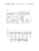 MATERIAL OUTPUT SYSTEM FOR OUTPUTTING MEETING MATERIAL FOR PROSPECTIVE     PARTICIPANT IN MEETING diagram and image