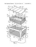 Mattress Structures for Child Containment and Sleeping Devices diagram and image