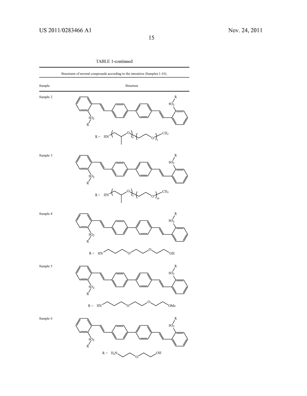 OPTICAL BRIGHTENERS AND COMPOSITIONS COMPRISING THE SAME - diagram, schematic, and image 16