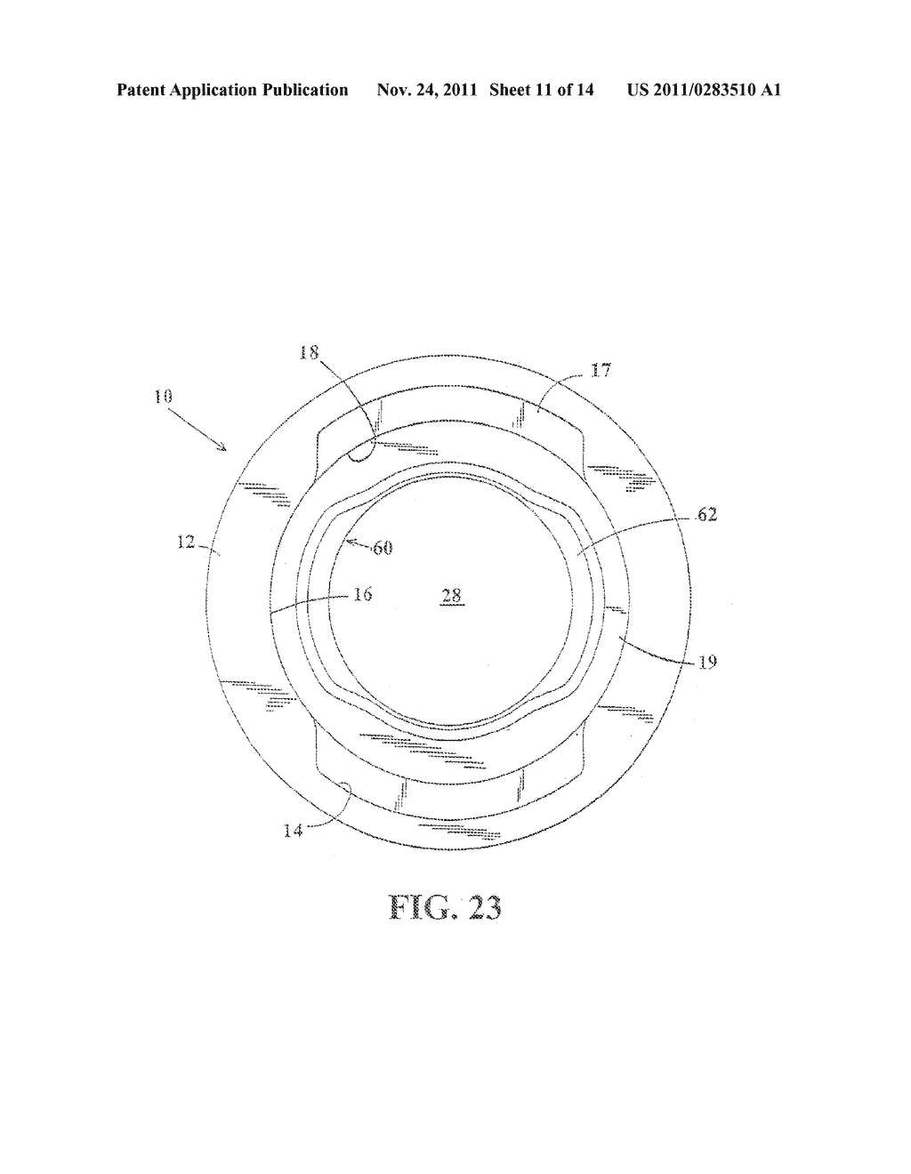 METHOD OF LOCKING A SYRINGE TO AN INJECTOR - diagram, schematic, and image 12