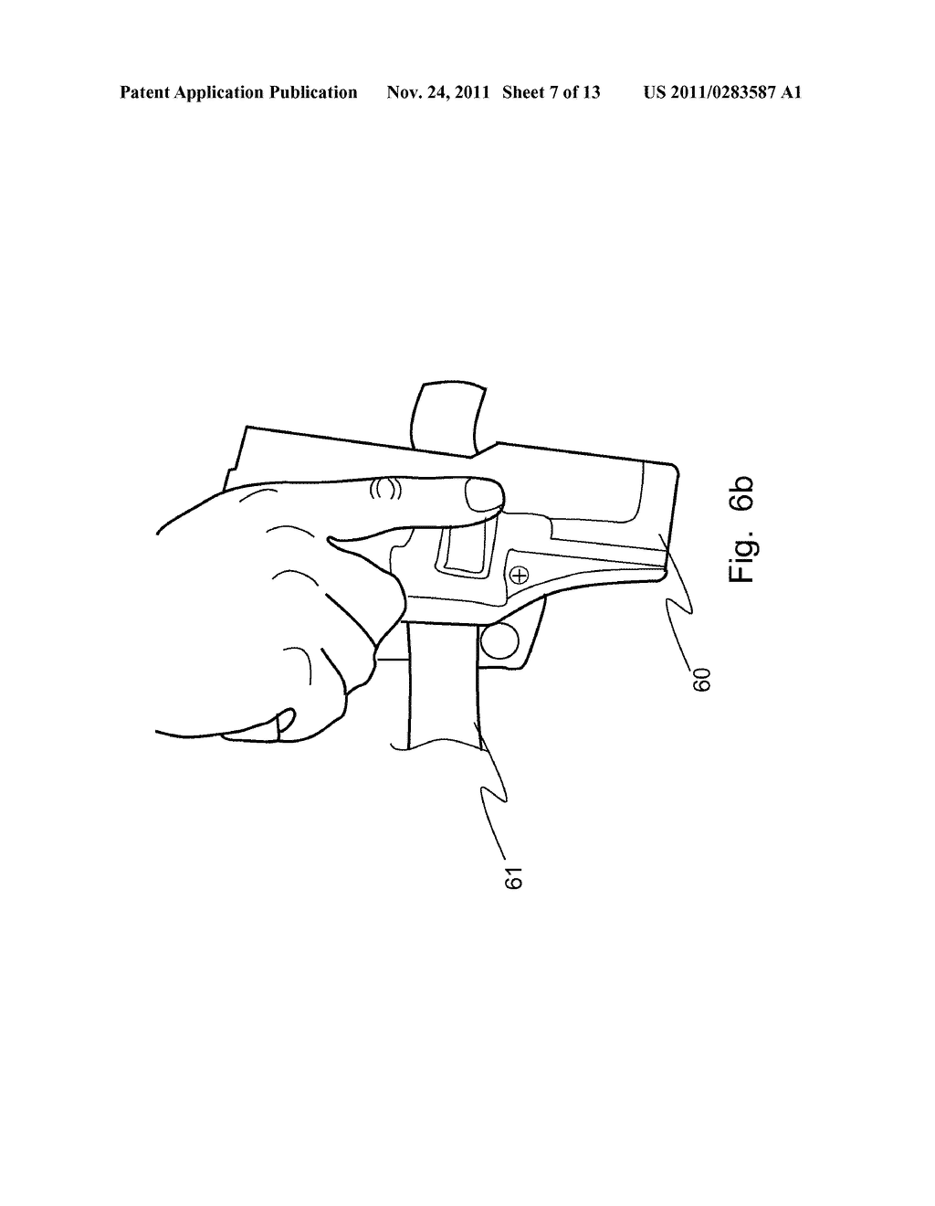 Pistol Cocking Assistive Device - diagram, schematic, and image 08