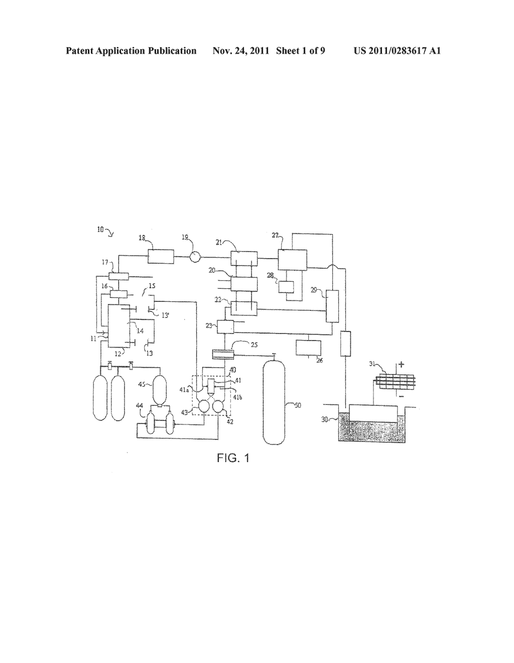 NATURAL GAS PRODUCTION UTILIZING A GAS DYNAMIC LASER, WITH COGENERATION OF     ELECTRICAL POWER - diagram, schematic, and image 02