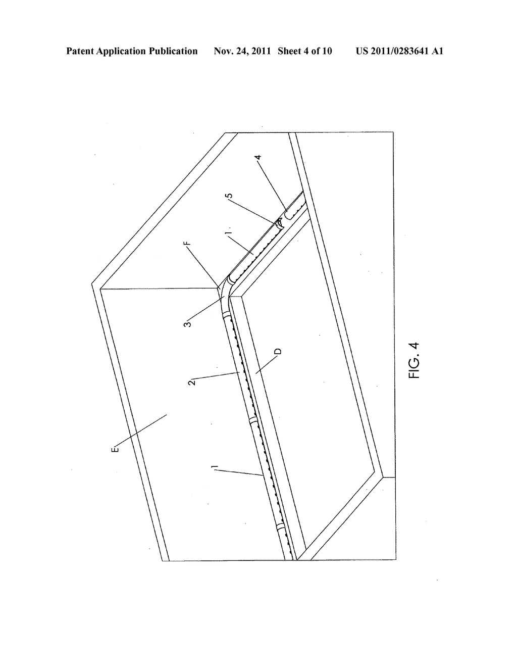 Subflooring water and radon gas channeling system - diagram, schematic, and image 05