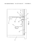 Subflooring water and radon gas channeling system diagram and image