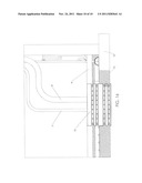 Subflooring water and radon gas channeling system diagram and image