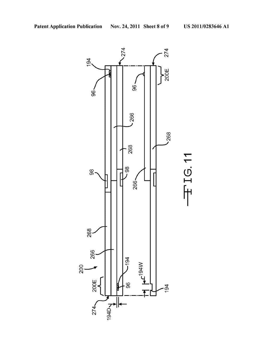 METHOD OF MANUFACTURING A SHINGLE - diagram, schematic, and image 09