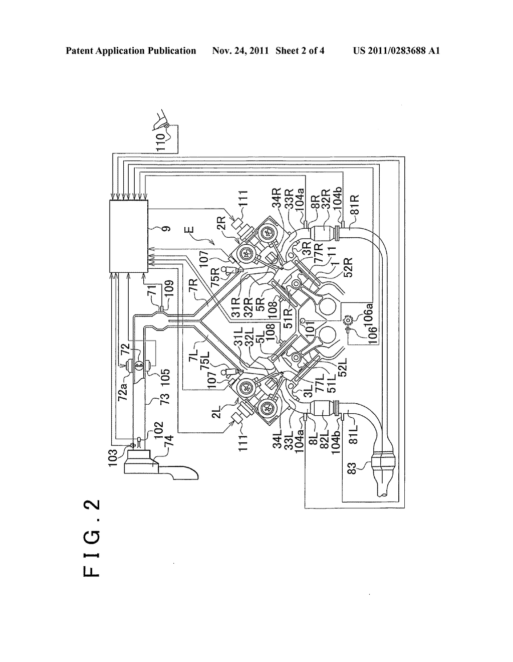 OPERATION CONTROL DEVICE AND OPERATION CONTROL METHOD FOR MULTI-CYLINDER     INTERNAL COMBUSTION ENGINE - diagram, schematic, and image 03