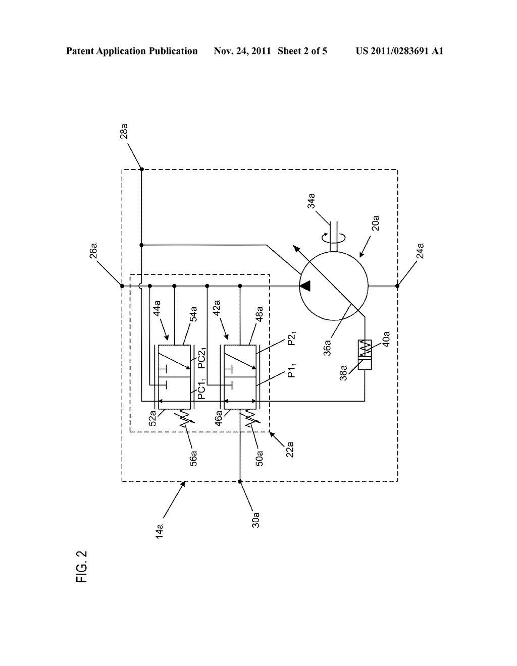 MULTIPLE FLUID PUMP COMBINATION CIRCUIT - diagram, schematic, and image 03