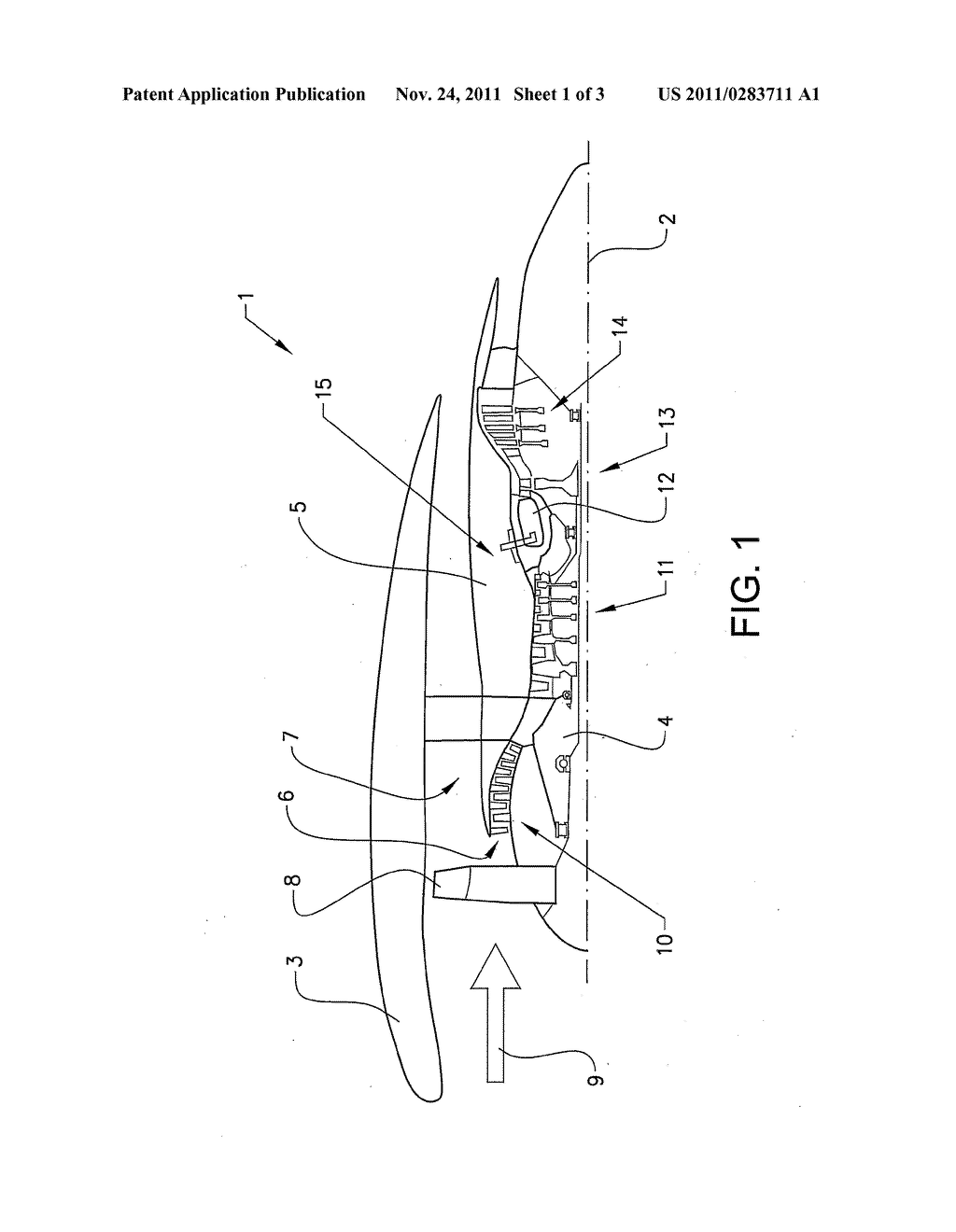 GAS TURBINE COMPONENT AND A GAS TURBINE ENGINE COMPRISING THE COMPONENT - diagram, schematic, and image 02