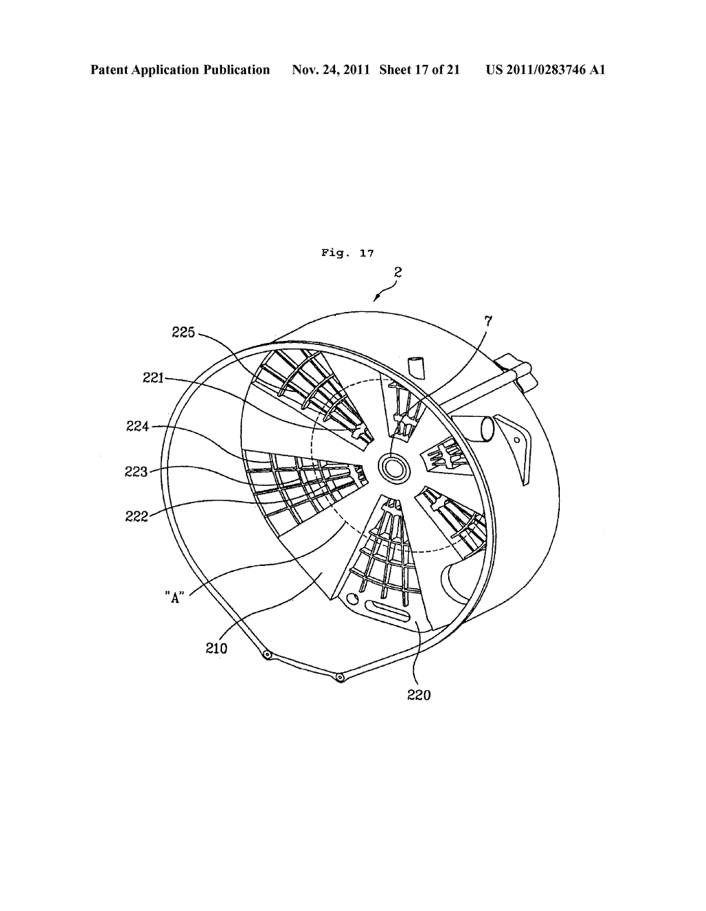 TUB HAVING STRUCTUALLY STRENGTHENED REAR WALL AND WASHING MACHINE WITH THE     SAME THEREIN - diagram, schematic, and image 18