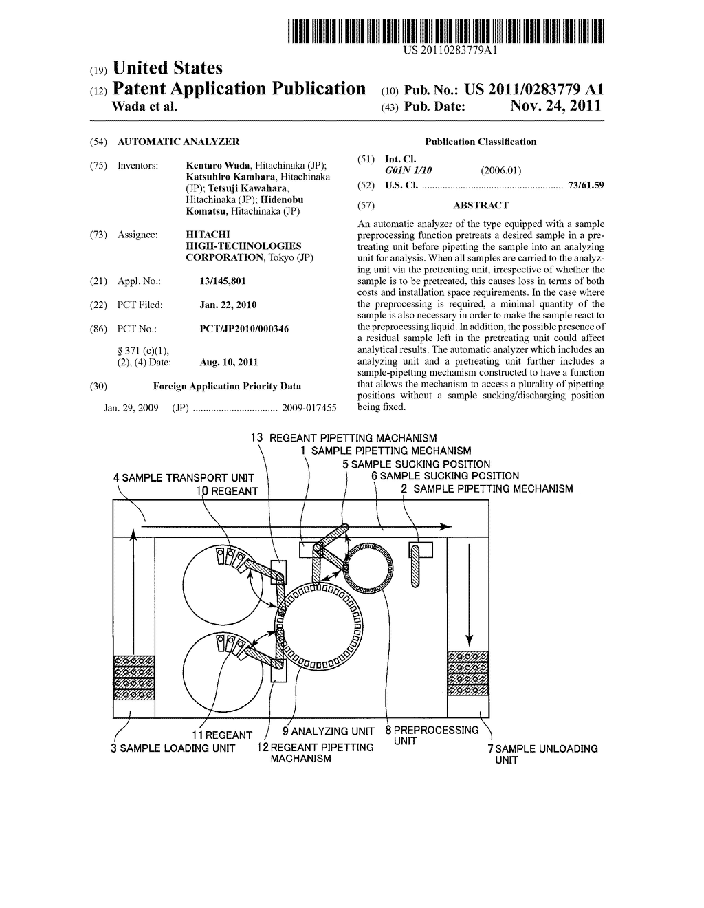 AUTOMATIC ANALYZER - diagram, schematic, and image 01