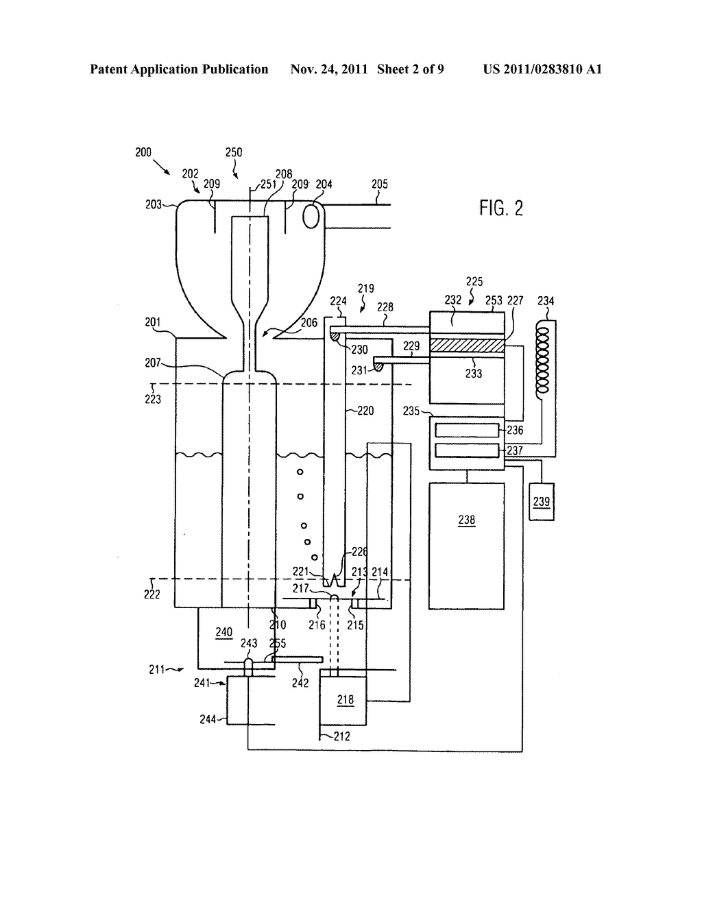 Apparatus and method for measuring a quantity of milk yielded by an animal     during a milking process - diagram, schematic, and image 03