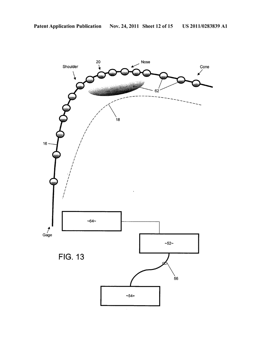 METHOD OF MONITORING WEAR OF ROCK BIT CUTTERS - diagram, schematic, and image 13