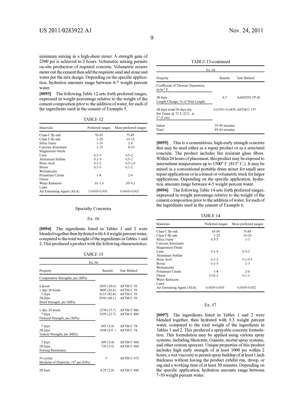 HIGH STRENGTH CEMENT, MORTAR AND CONCRETE INCLUDING INDUSTRIAL BY-PRODUCTS - diagram, schematic, and image 13