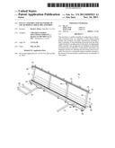 PALLET ASSEMBLY FOR TRANSPORT OF SOLAR MODULE ARRAY PRE-ASSEMBLY diagram and image