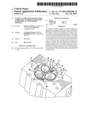 INTERNAL COMBUSTION ENGINE HAVING COMBUSTION CHAMBER WITH BLENDED     HEMISPHERICAL AND PENT-ROOF PORTIONS diagram and image