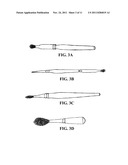 Fairweather faces professional (travel size, color-coded,     multi-functional) make-up brushes with face chart Fairweather faces mini     (color-coded, multi-functional) make-up brushes with face chart     Fairweather faces face chart diagram and image