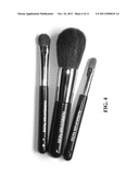 Fairweather faces professional (travel size, color-coded,     multi-functional) make-up brushes with face chart Fairweather faces mini     (color-coded, multi-functional) make-up brushes with face chart     Fairweather faces face chart diagram and image