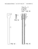 Method of making a molded composite mandrel diagram and image