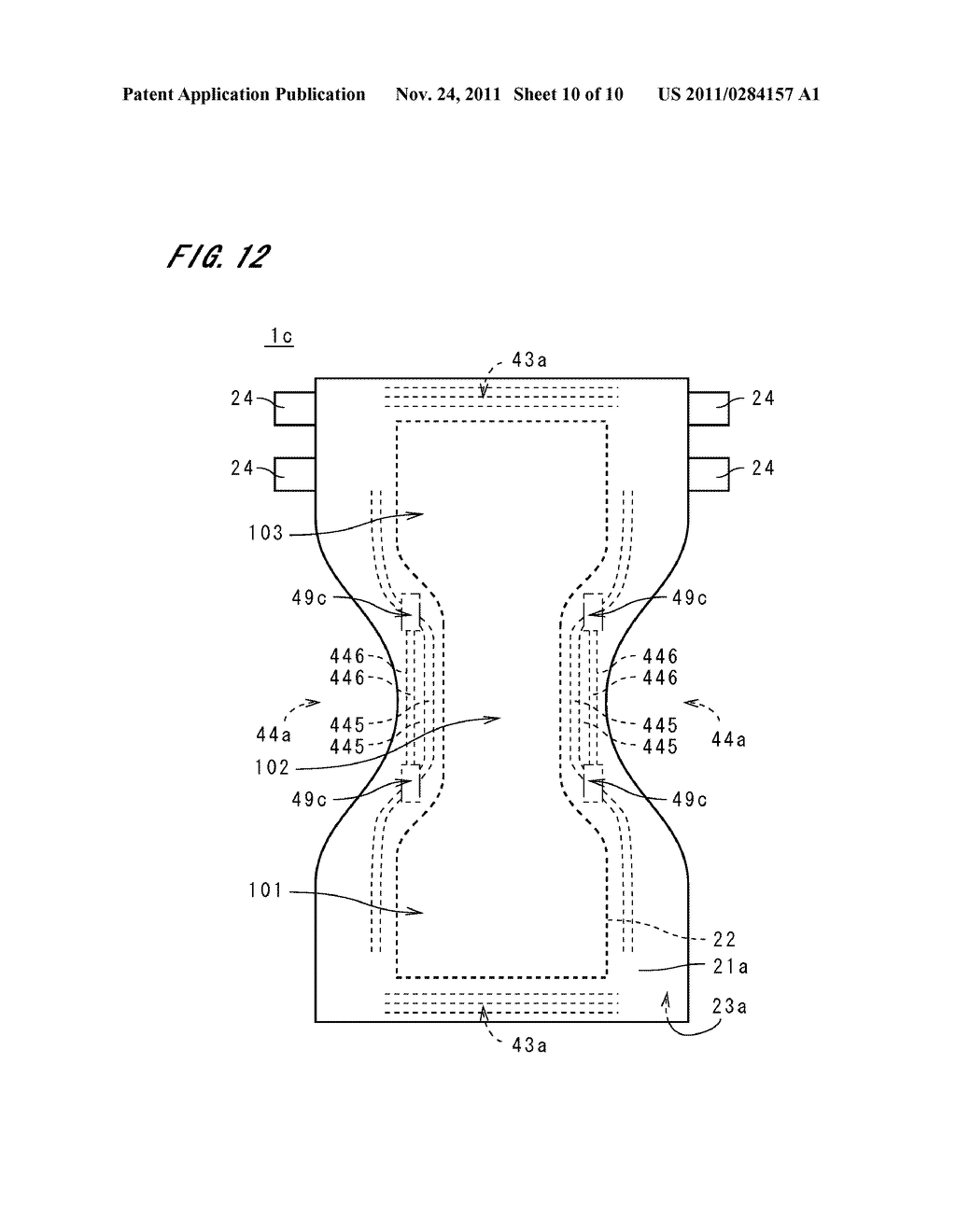 METHOD OF MANUFACTURING ELASTIC SHEET, AND ELASTIC SHEET AND ABSORBENT     PRODUCT - diagram, schematic, and image 11