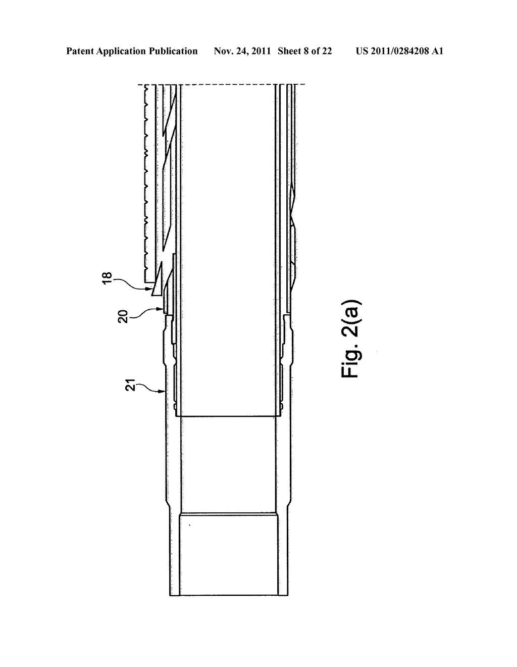 APPARATUS AND METHOD FOR SETTING A DOWNHOLE ANCHOR AND RELATED TELESCOPIC     JOINT - diagram, schematic, and image 09