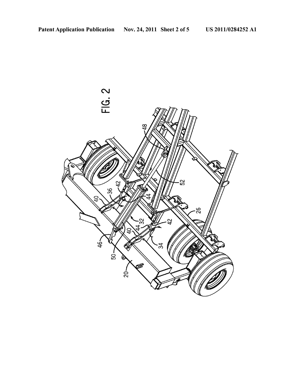 AGRICULTURAL IMPLEMENT TOOL FRAME ACTUATING SYSTEM - diagram, schematic, and image 03