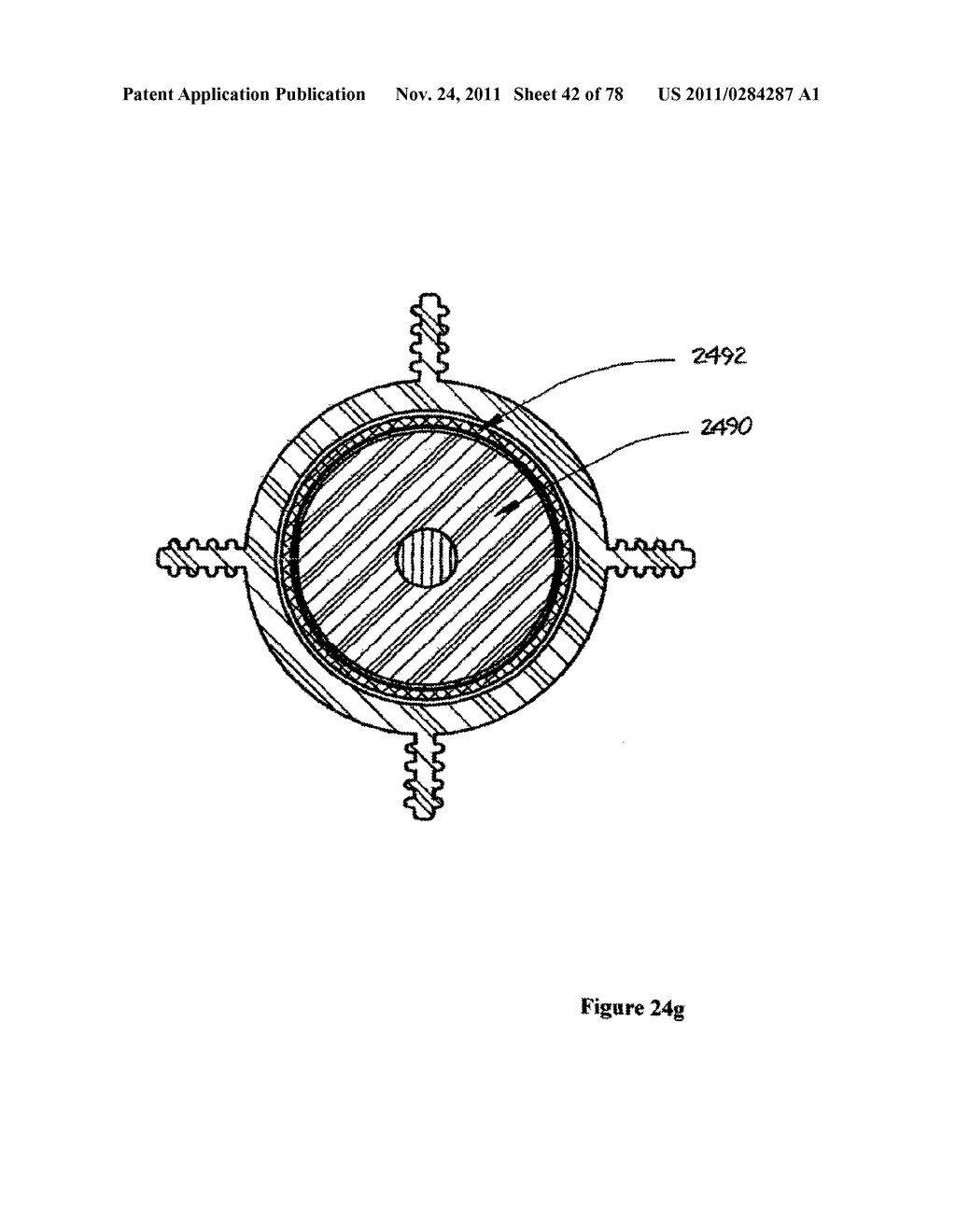 Flame Retardant and Smoke Suppressant Composite High Performance     Support-Separators and Conduit Tubes - diagram, schematic, and image 43