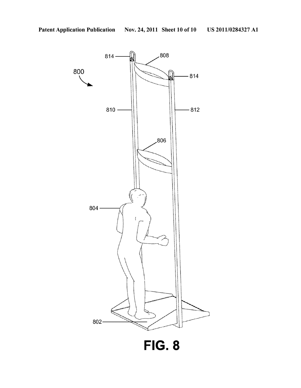 DEVICE FOR POSITIONING A ROPE ACCESS TECHNICIAN IN RELATION TO A BLADE OF     A WIND TURBINE - diagram, schematic, and image 11