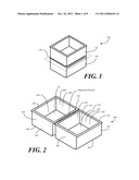 Stacked Catheter Tray, System, and Associated Methods diagram and image