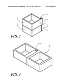 Stacked Catheter Tray, System, and Associated Methods diagram and image