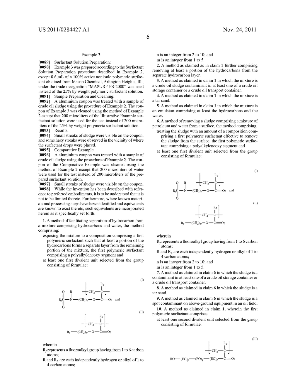 PROCESSING MIXTURES OF HYDROCARBONS AND WATER - diagram, schematic, and image 07