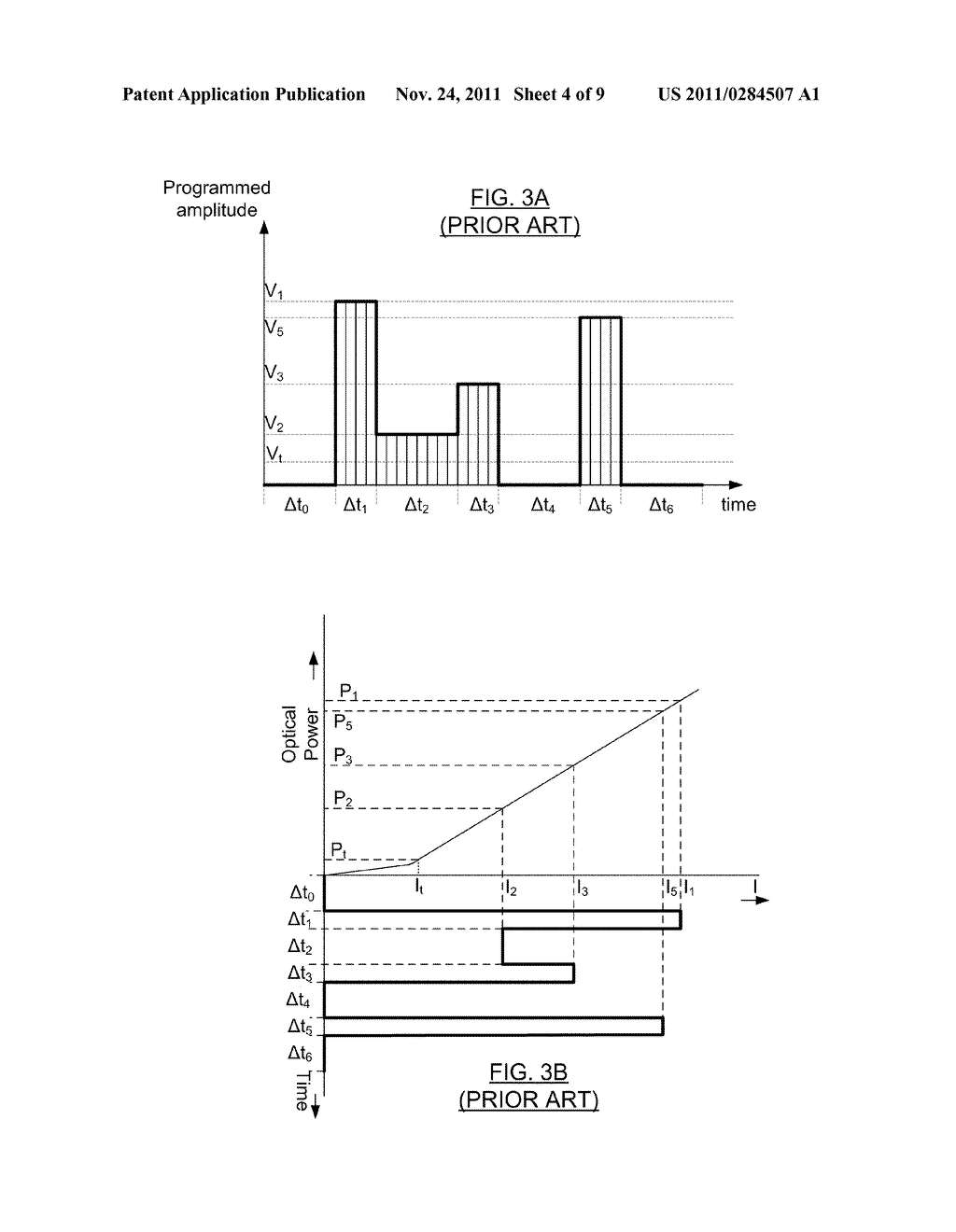 METHOD FOR STABLIZING AN OUTPUT OF A PULSED LASER SYSTEM USING PULSE     SHAPING - diagram, schematic, and image 05