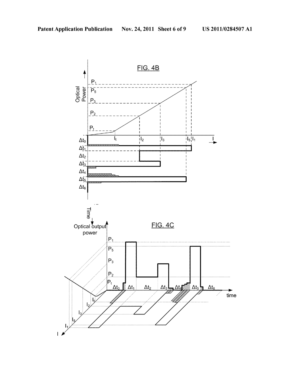 METHOD FOR STABLIZING AN OUTPUT OF A PULSED LASER SYSTEM USING PULSE     SHAPING - diagram, schematic, and image 07