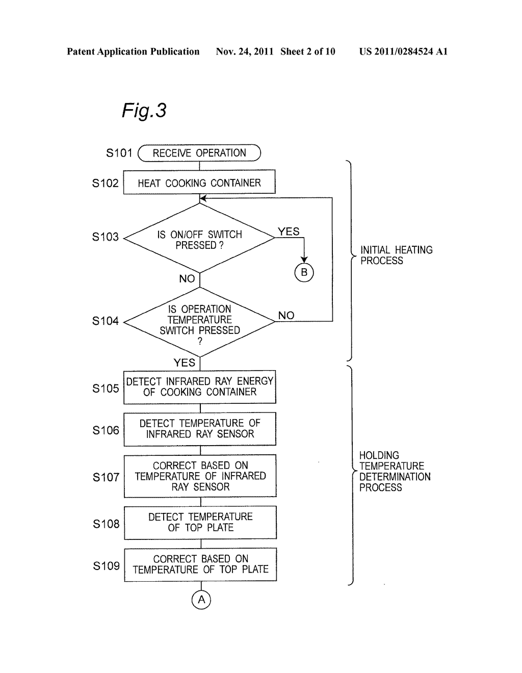 INDUCTIVE HEATING COOKING DEVICE, CONTROL METHOD THEREOF, AND CONTROL     PROGRAM THEREOF - diagram, schematic, and image 03