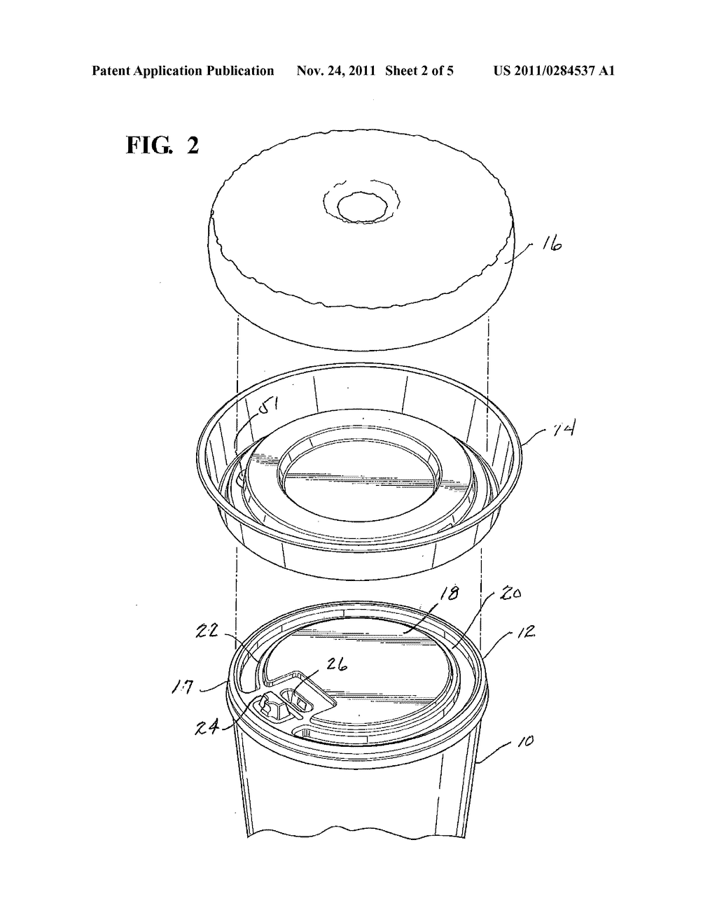 PASTRY CRADLE AND CRADLE/LID COMBINATION - diagram, schematic, and image 03